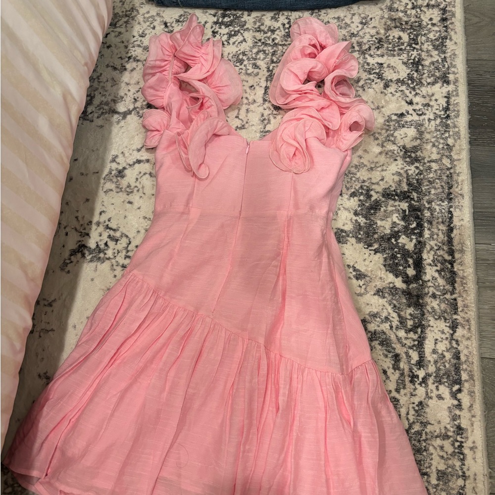 Pink Ruffled Dress - Picture 5 of 5